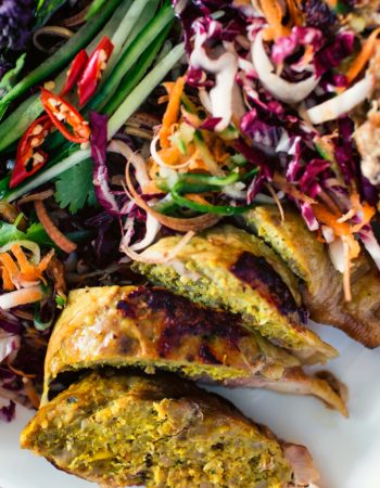 Khmer Food Recipe: Cambodian Stuffed Chicken Wings (Slab Moan Baok)