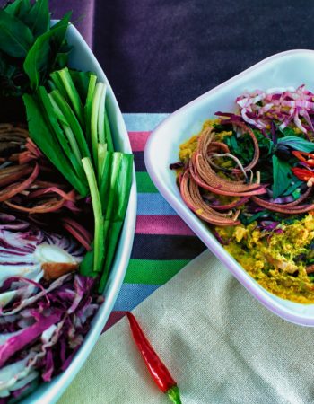 How to Make Cambodian Noodle: Num Banh Chok