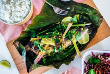 Steamed Fish Recipe: Cambodian Sour and Spicy Steamed Fish with Lemongrass and Galangal